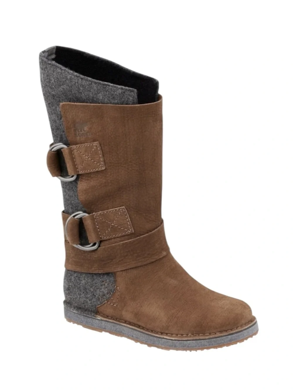 NEW SOREL Chipahko Leather and Felt Boot Women's Size 11